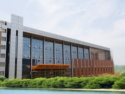 賀我司成功簽訂航天基地五0四園區(qū)B4、B5、B6樓幕墻、門窗